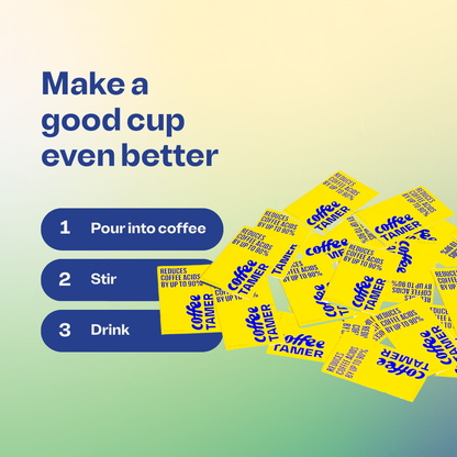 Coffee Tamer Packets, Various Sizes